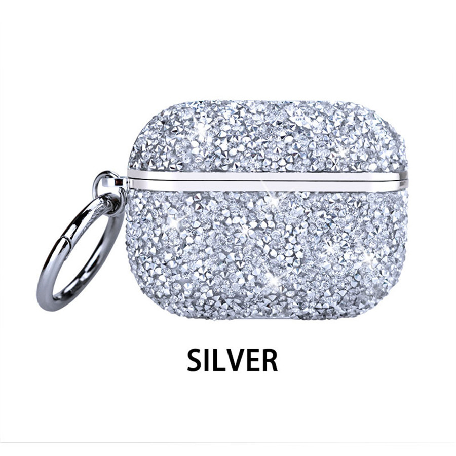 Luxury Diamond Bling Earphone airpods case Apple Airpods Pro Shiny Wireless Bluetooth Charging Box Cover For airpod case Fundas lanyard air coque
Luxury Diamond Bling Earphone airpods case Apple Airpods Pro Shiny Wireless Bluetooth Charging Box Cover For airpod case Fundas lanyard air coque