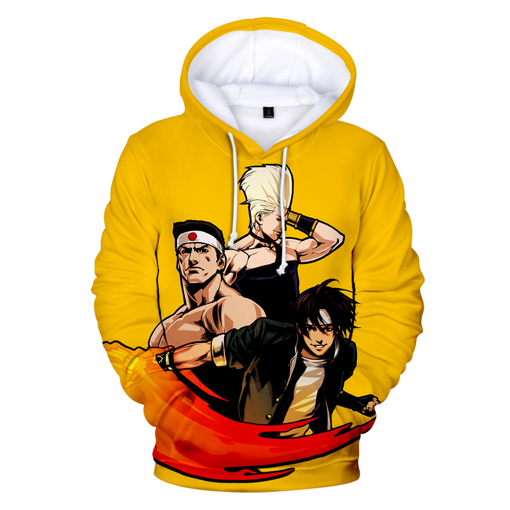 The King Of Fighters 3D Hoodies WomenMen Fashion Long Sleeve Hooded Sweatshirt 2020 Harajuku Casual Streetshirt Hoody Clothes T200422