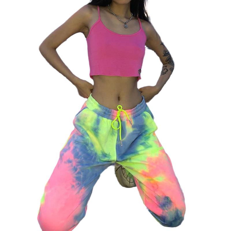 Women Sportswear Tracksuit Pants 2020New Fashion Casual Rainbow Printed Loose Breathable Harem Pants For Jogger Running, As pic
Women Sportswear Tracksuit Pants 2020New Fashion Casual Rainbow Printed Loose Breathable Harem Pants For Jogger Running, As pic