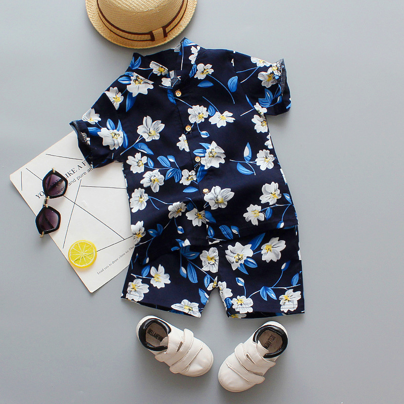 2020 New Summer Shirt Short Sleeve Suit Travel Boy Flower Floral Pattern 0-4Y 2PCS Clothes Pants Suit Fashion, 0043
2020 New Summer Shirt Short Sleeve Suit Travel Boy Flower Floral Pattern 0-4Y 2PCS Clothes Pants Suit Fashion, 0043