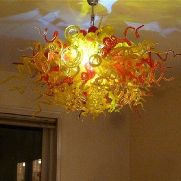 Ceiling Decorative Lamp Chandelier 100% Handmade Blown Murano Glass Pendant Lamps Style Italy Designed LED Custom Made Chandeliers