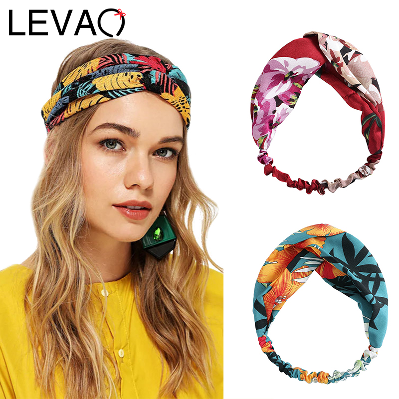 LEVAO Satin Flower Print Headband Turban Stripe Hairband Female Bezel for Women Diy Hair Accessories Headwear Elegant Headdress
LEVAO Satin Flower Print Headband Turban Stripe Hairband Female Bezel for Women Diy Hair Accessories Headwear Elegant Headdress