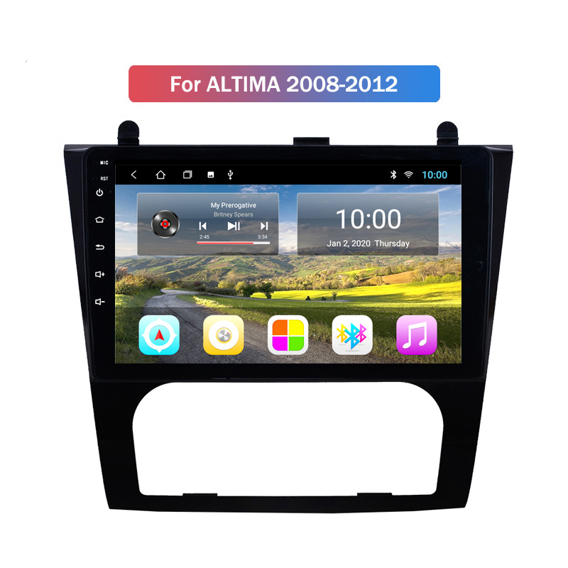 Quad Core Android 10 Car Video Radio Multimedia Player 9 Inch 2GB RAM For Nissan ALTIMA 2008-2012
Quad Core Android 10 Car Video Radio Multimedia Player 9 Inch 2GB RAM For Nissan ALTIMA 2008-2012
