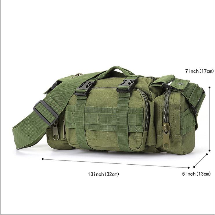 Tactical Waist Bag Outdoor Nylon Hand Bags Hiking Shoulder Pouch Fishing Camera Bags, Green
Tactical Waist Bag Outdoor Nylon Hand Bags Hiking Shoulder Pouch Fishing Camera Bags, Green