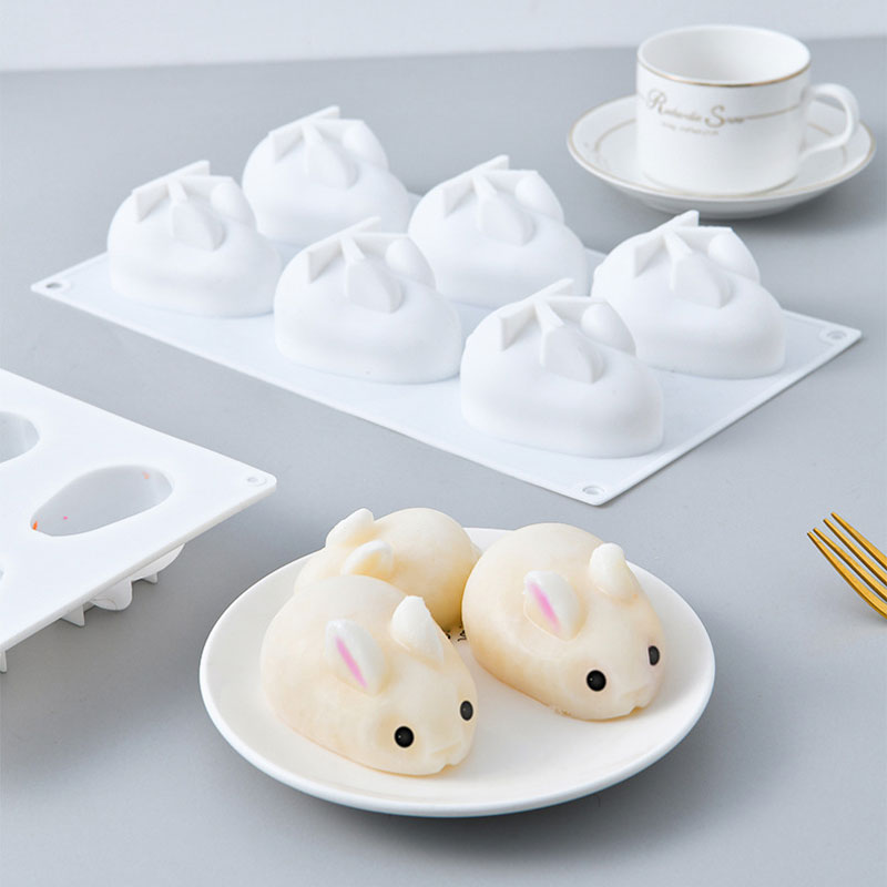 New Cute Rabbit Silicone Cake Moulds Handmade DIY Chocolate Molds Silicone Soap Mold Kitchen Baking Tools
New Cute Rabbit Silicone Cake Moulds Handmade DIY Chocolate Molds Silicone Soap Mold Kitchen Baking Tools