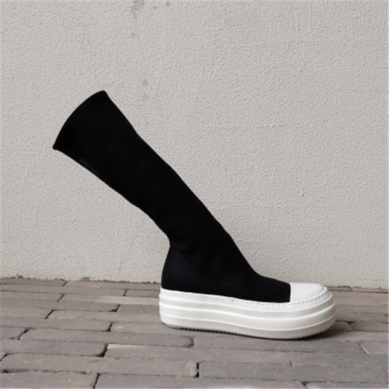 Ladies Boots Black Denim Women Mid Claf Boots Breathable Shoes High Platform 19#25/20D50
Ladies Boots Black Denim Women Mid Claf Boots Breathable Shoes High Platform 19#25/20D50