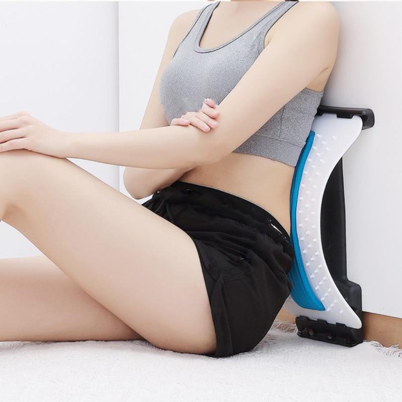 Back Magic Stretcher Lower Lumbar Massage Support Spine Posture Corrector Device Portable for Travel
Back Magic Stretcher Lower Lumbar Massage Support Spine Posture Corrector Device Portable for Travel