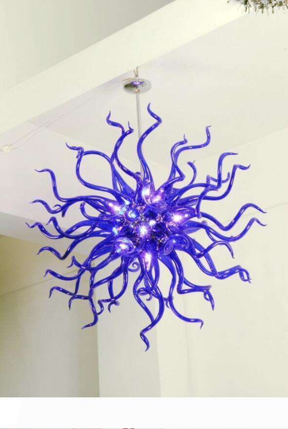 Livraison gratuite 110v 120V Ampoules LED lampe fantastique profil bas bleu couleur Flush Mont Light plafond