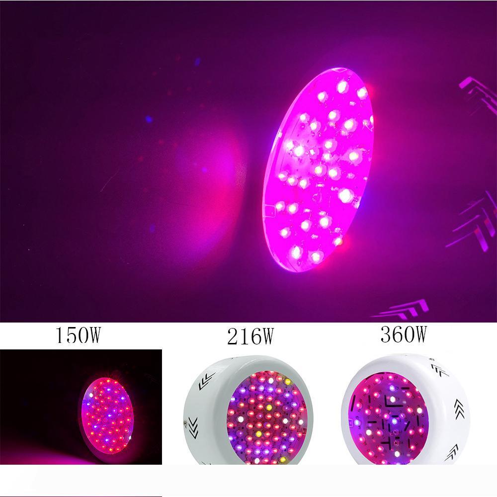 150W 216W 360W UFO LED Grow Light Full Spectrum LED Plant Grow Lamp for Indoor Medical Plants Veg Flowering Hydroponics
150W 216W 360W UFO LED Grow Light Full Spectrum LED Plant Grow Lamp for Indoor Medical Plants Veg Flowering Hydroponics