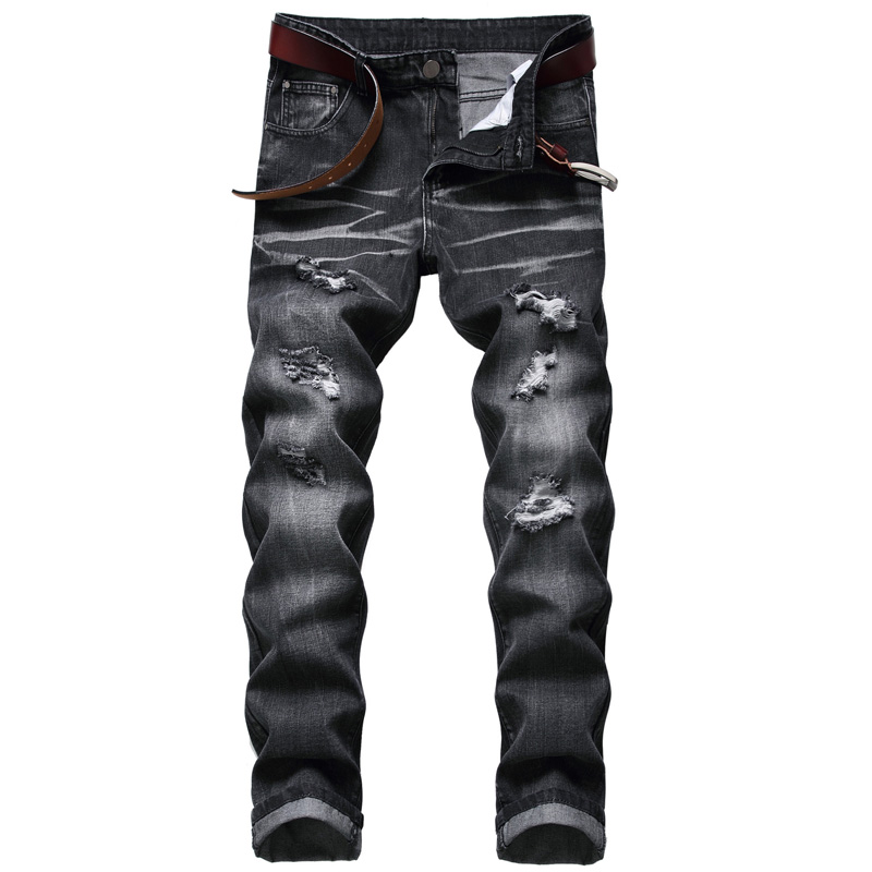 New Fashion Mens Ripped Jeans Casual Skinny Slim Fit Denim Pants Biker Hip Hop Jeans Men, E941
New Fashion Mens Ripped Jeans Casual Skinny Slim Fit Denim Pants Biker Hip Hop Jeans Men, E941