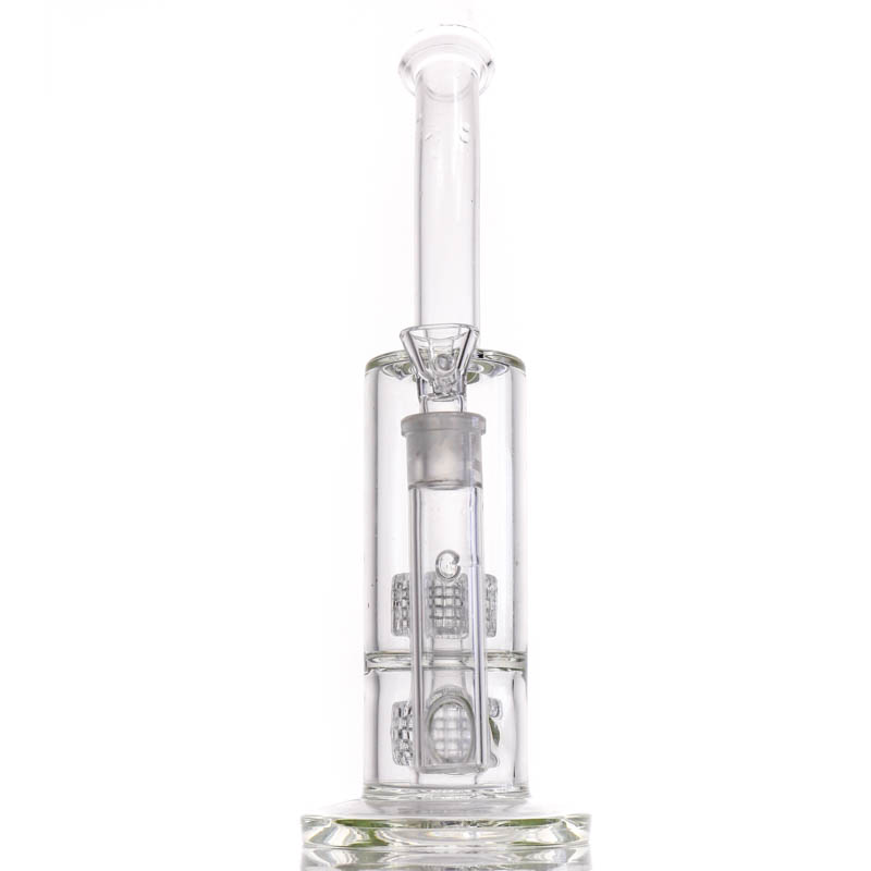 glass bong Hookahs Twin Cage Junior water pipe smoking bubbler 14.5" tall 5mm thickness good design 
glass bong Hookahs Twin Cage Junior water pipe smoking bubbler 14.5" tall 5mm thickness good design