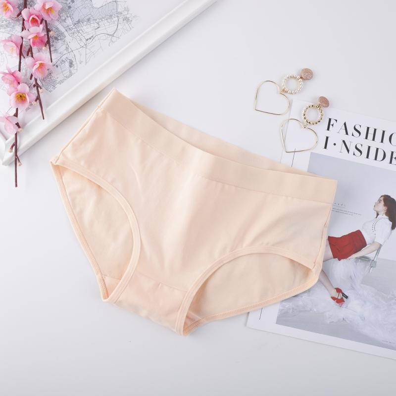 Pure cotton women's underwear mid waist breathable fully combed cotton traceless triangle women's underwear wholesale MX 031, 4 pcs mix color
Pure cotton women's underwear mid waist breathable fully combed cotton traceless triangle women's underwear wholesale MX 031, 4 pcs mix color
