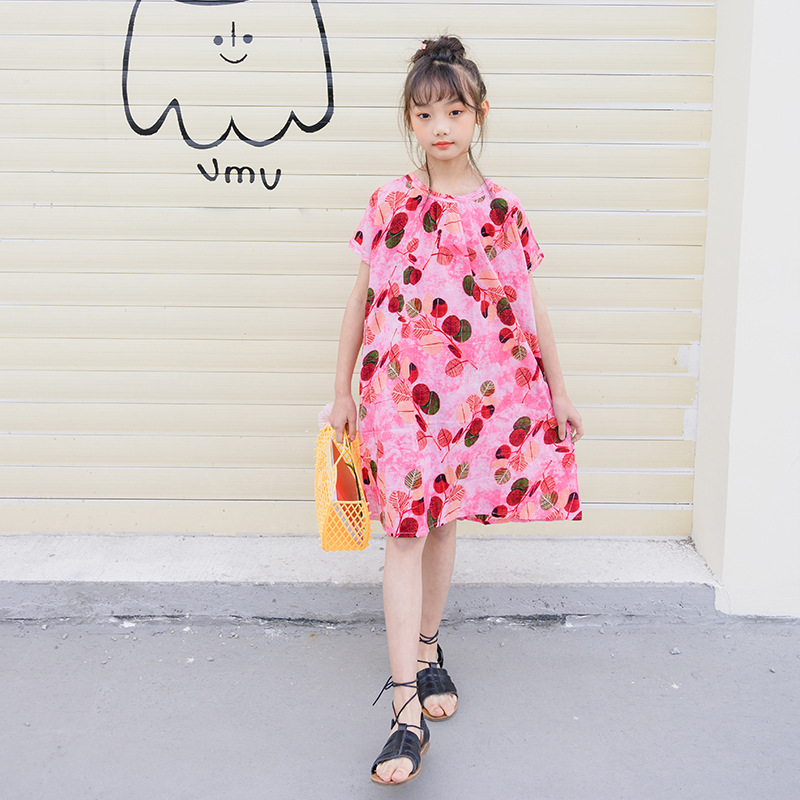 New 2020 Summer Girls Dress Kids Bohemian Holiday Beach Dresses Baby Girls Printing Dresses Children Loose Casual Dresses, #8625
New 2020 Summer Girls Dress Kids Bohemian Holiday Beach Dresses Baby Girls Printing Dresses Children Loose Casual Dresses, #8625