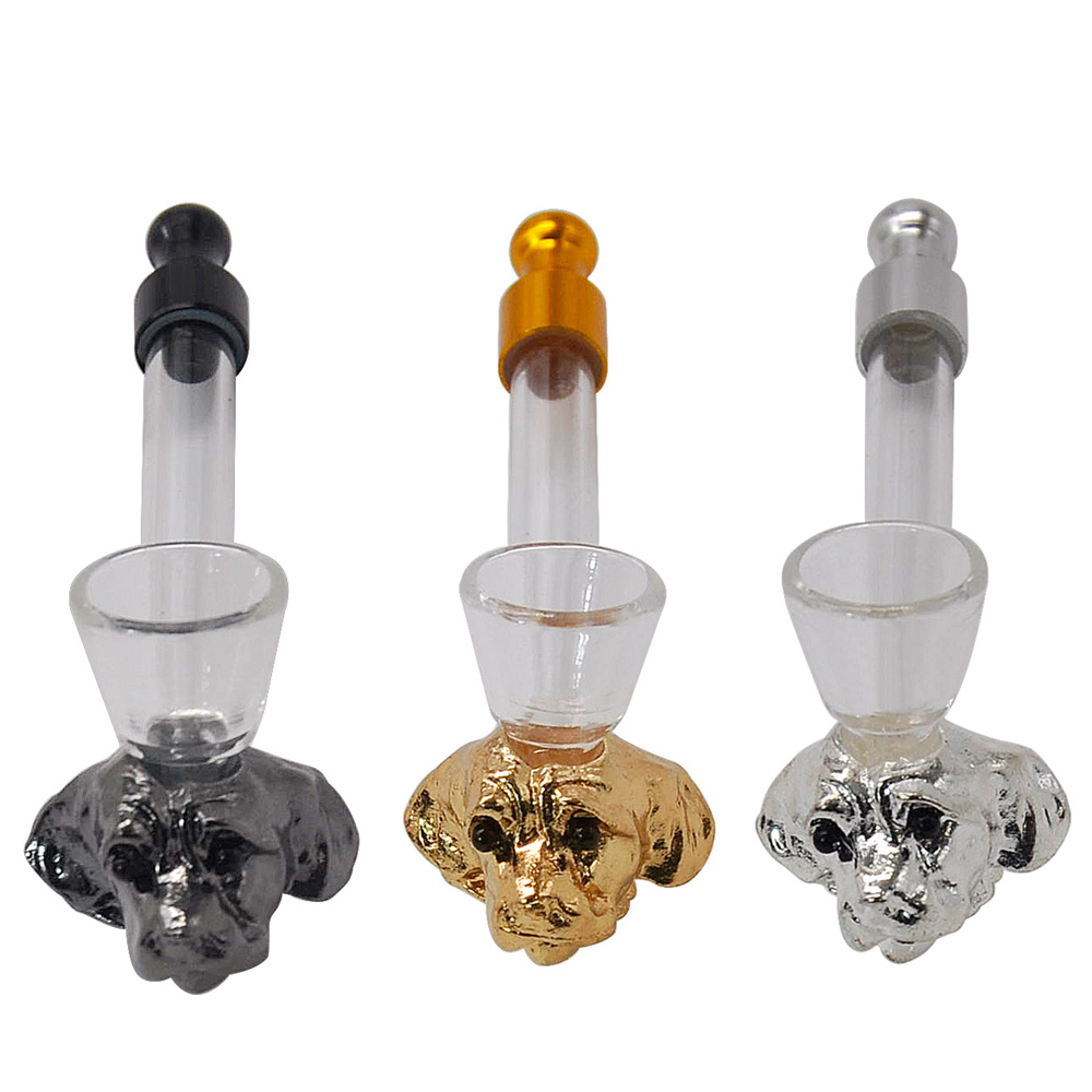 Honeypuff Handmade Glass Tobacco Pipe Creative Animal Shape Glass Pipe With Glass Bowl Hand Spoon Pipe For Smoking
Honeypuff Handmade Glass Tobacco Pipe Creative Animal Shape Glass Pipe With Glass Bowl Hand Spoon Pipe For Smoking