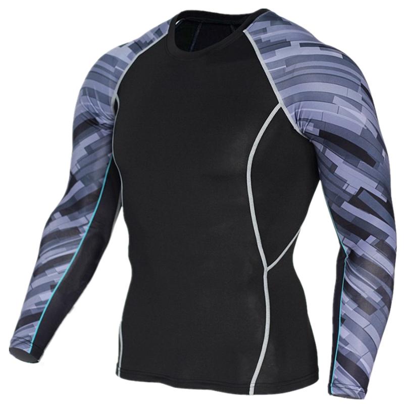 Men quick drying running t shirt long sleeve fitness tops for male bodybuilding compression shirts Men's compression gym suit, Khaki
Men quick drying running t shirt long sleeve fitness tops for male bodybuilding compression shirts Men's compression gym suit, Khaki