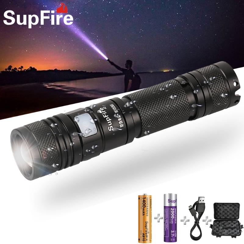 Supfire LED Easy To Carry High-Power Tactical Adjustable Focus Bicycle Searchlight Rechargeable Strong Light Flashlig
Supfire LED Easy To Carry High-Power Tactical Adjustable Focus Bicycle Searchlight Rechargeable Strong Light Flashlig