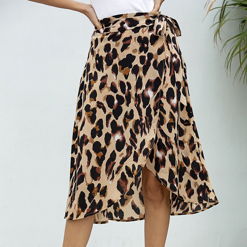 Women Chiffon Leopard Print Skirt High Waisted Bandage Long Skirts Sexy Split Bandage Skirt Streetwear, Blue
Women Chiffon Leopard Print Skirt High Waisted Bandage Long Skirts Sexy Split Bandage Skirt Streetwear, Blue