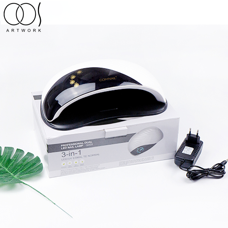 120W UV Lamp LED Nail Lamp Nail Dryer For All Gels Polish Dryer With Built-in Cooling Fan For Art Manicure Salon Tools, White
120W UV Lamp LED Nail Lamp Nail Dryer For All Gels Polish Dryer With Built-in Cooling Fan For Art Manicure Salon Tools, White