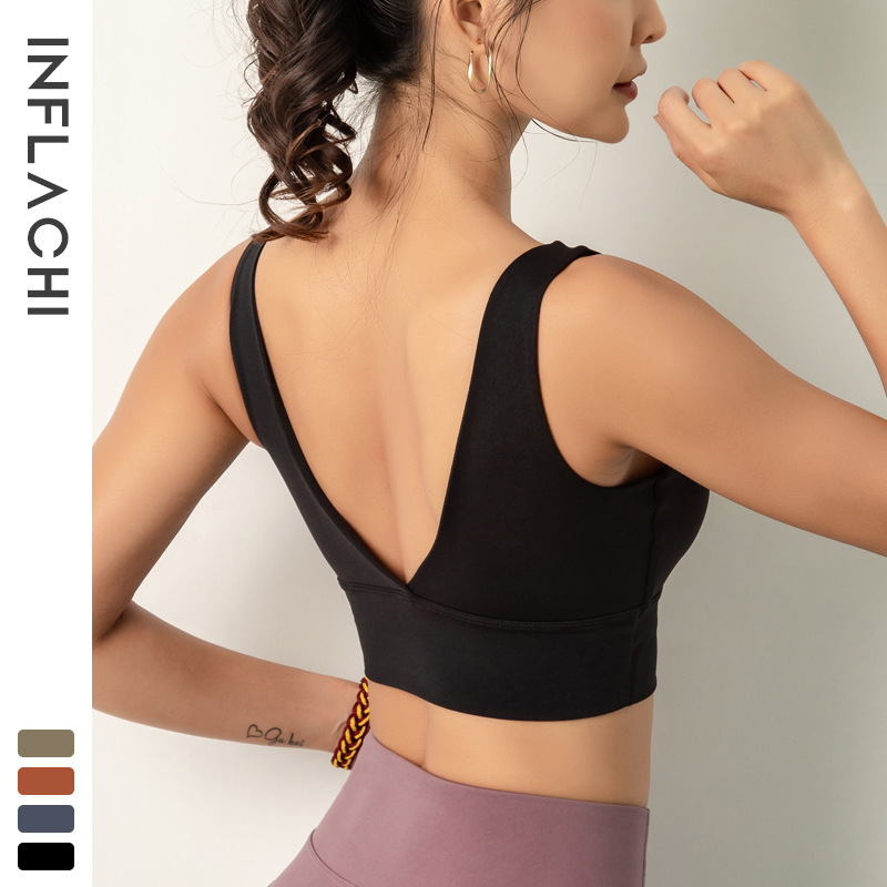 Sports Bra for Women Gym Cross Over Straps To Back Yoga Bras Removable Padding Fitness Bra Workout Top Soft Fabric-blend, Brown
Sports Bra for Women Gym Cross Over Straps To Back Yoga Bras Removable Padding Fitness Bra Workout Top Soft Fabric-blend, Brown
