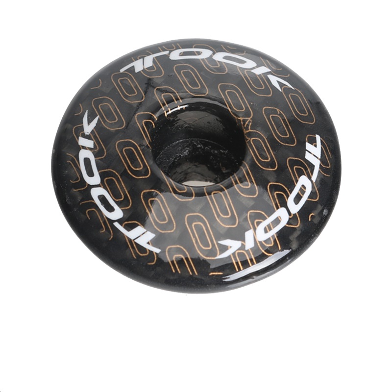 TOSEEK Carbon Fiber Bicycle Headset Top Cap Stem Cover Bike Parts 6g With Screw 28.6mm ( 1 1/8")
TOSEEK Carbon Fiber Bicycle Headset Top Cap Stem Cover Bike Parts 6g With Screw 28.6mm ( 1 1/8")