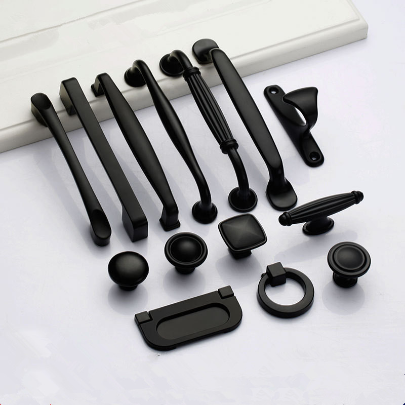 Black Handles for Furniture Cabinet Knobs and Handles Kitchen Handles Drawer Knobs Cabinet Pulls Cupboard Knobs door knob
Black Handles for Furniture Cabinet Knobs and Handles Kitchen Handles Drawer Knobs Cabinet Pulls Cupboard Knobs door knob