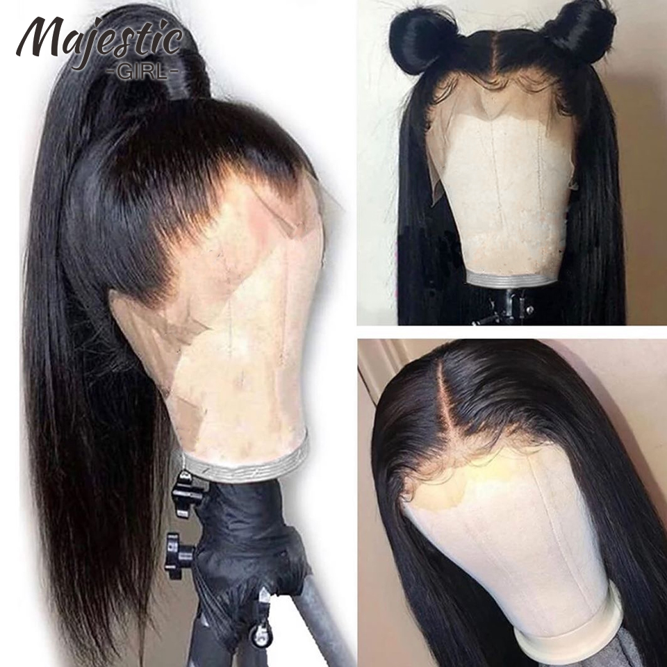 Straight Full Lace Human Hair Wigs For Women Pre Plucked 150% Density Human Hair Wigs Malaysian Straight Full Lace Wigs, Black
Straight Full Lace Human Hair Wigs For Women Pre Plucked 150% Density Human Hair Wigs Malaysian Straight Full Lace Wigs, Black