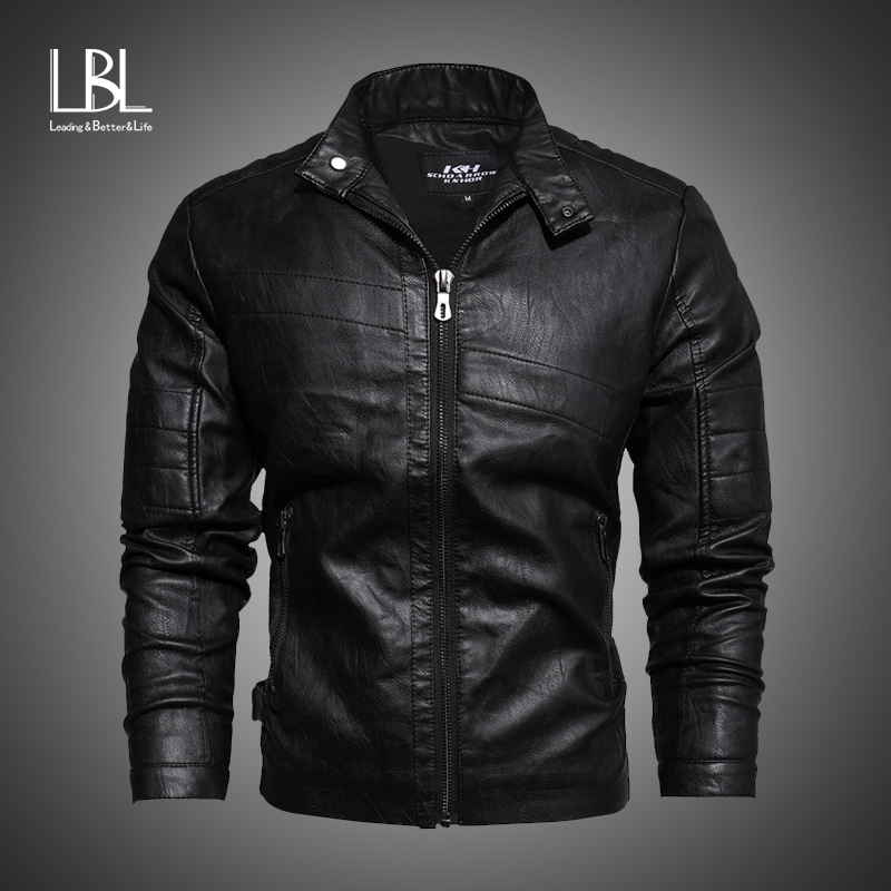Autumn Winter Men' Leather Jackets Casual Fashion Stand Collar Motorcycle Jacket Men Slim Fit Quality PU Leather Jacket Men, Black 152
Autumn Winter Men' Leather Jackets Casual Fashion Stand Collar Motorcycle Jacket Men Slim Fit Quality PU Leather Jacket Men, Black 152
