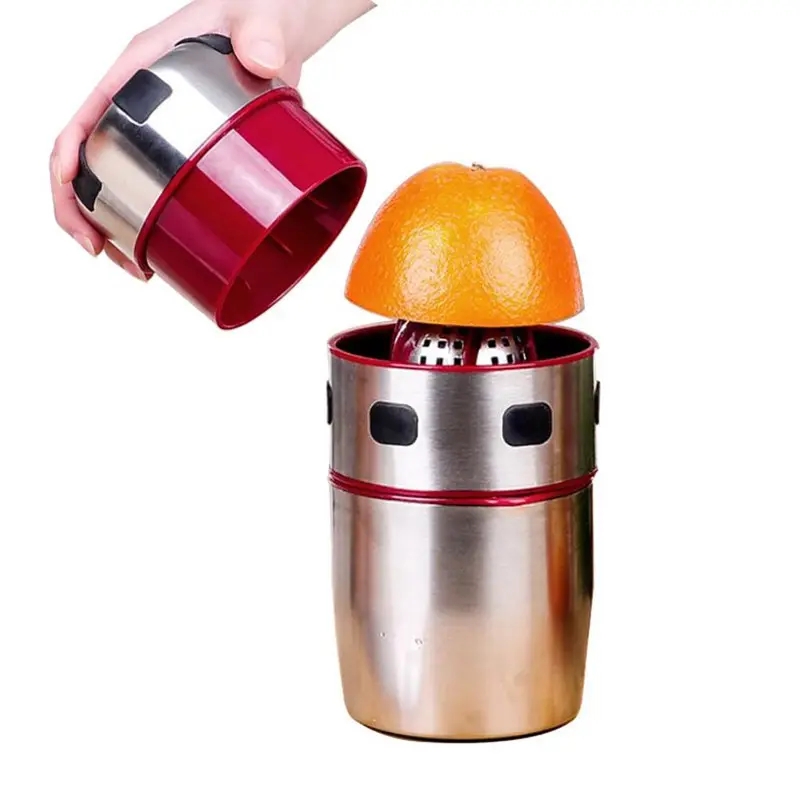 Powerful Stainless Steel Orange Juicer Portable Manual Lid Rotation Citrus Juicer Lemon Orange Tangerine Juice Squeezer
Powerful Stainless Steel Orange Juicer Portable Manual Lid Rotation Citrus Juicer Lemon Orange Tangerine Juice Squeezer
