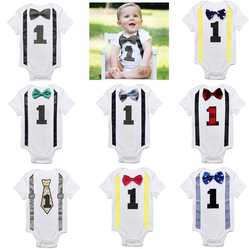 Newborn Baby Boy Rompers Summer Boys One-piece Clothes Toddler Jumpsuit Playsuit Kids 1 Year Birthday Party Little Boy Clothing, 10
Newborn Baby Boy Rompers Summer Boys One-piece Clothes Toddler Jumpsuit Playsuit Kids 1 Year Birthday Party Little Boy Clothing, 10