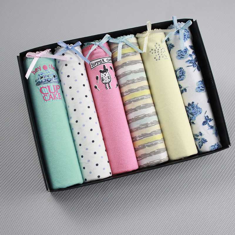 6Pcs/lot Cotton Panties Women Underwear Sexy Briefs Seamless Cute Print Briefs Soft Comfort Plus Size XXXL Girls Lingeries, Multi
6Pcs/lot Cotton Panties Women Underwear Sexy Briefs Seamless Cute Print Briefs Soft Comfort Plus Size XXXL Girls Lingeries, Multi