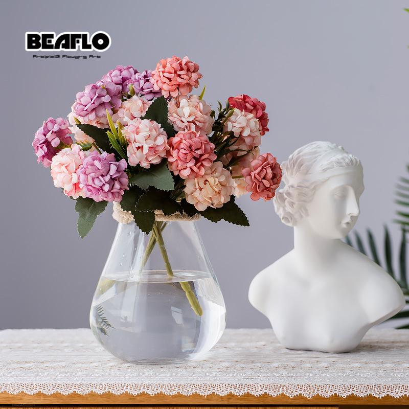 10 Heads Artificial Flowers Hydrangea Wedding Bouquet Decoration Artificial Flower Fake Flower For Home Decor flores, Blue
10 Heads Artificial Flowers Hydrangea Wedding Bouquet Decoration Artificial Flower Fake Flower For Home Decor flores, Blue