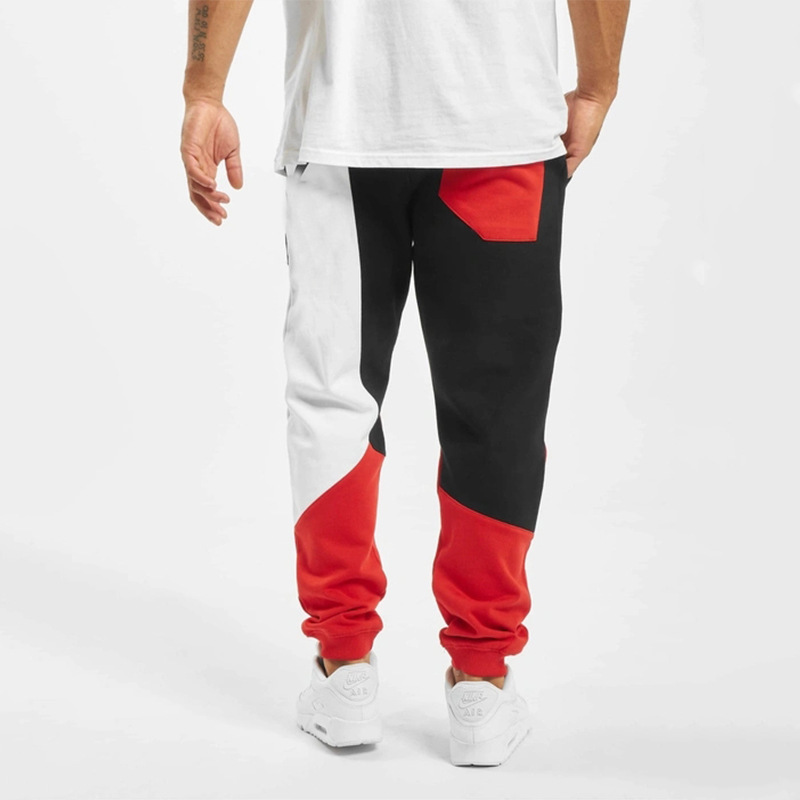 New Spliced Jogging Pants Men Loose Joggers Bodybuilding Sweatpants Workout Trousers Gym Training Pants Running Sport Male