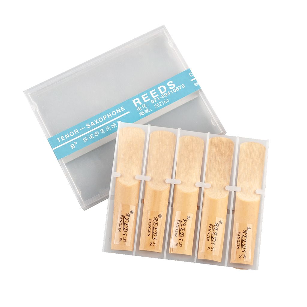 NAOMI 10PCS Tenor Saxophone Reeds Sax Traditional Reeds Strength 25