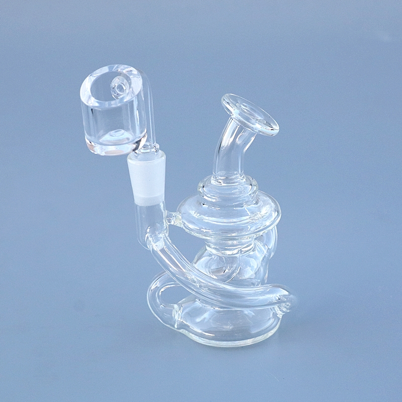 4"Glass bong small bong glass water pipe mini bong small recycler dab rig bent beaker bongs glass pipe with 10mm female joint
4"Glass bong small bong glass water pipe mini bong small recycler dab rig bent beaker bongs glass pipe with 10mm female joint