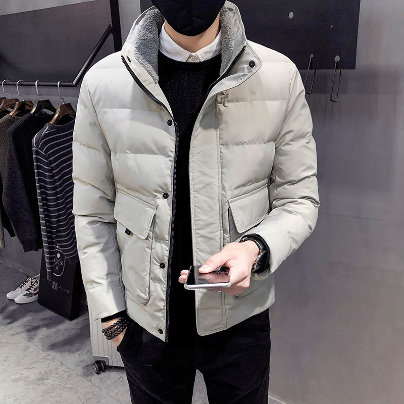 Men in winter cotton-padded clothes new lambs collars cotton-padded jacket youth winter jacket coat, Black
Men in winter cotton-padded clothes new lambs collars cotton-padded jacket youth winter jacket coat, Black