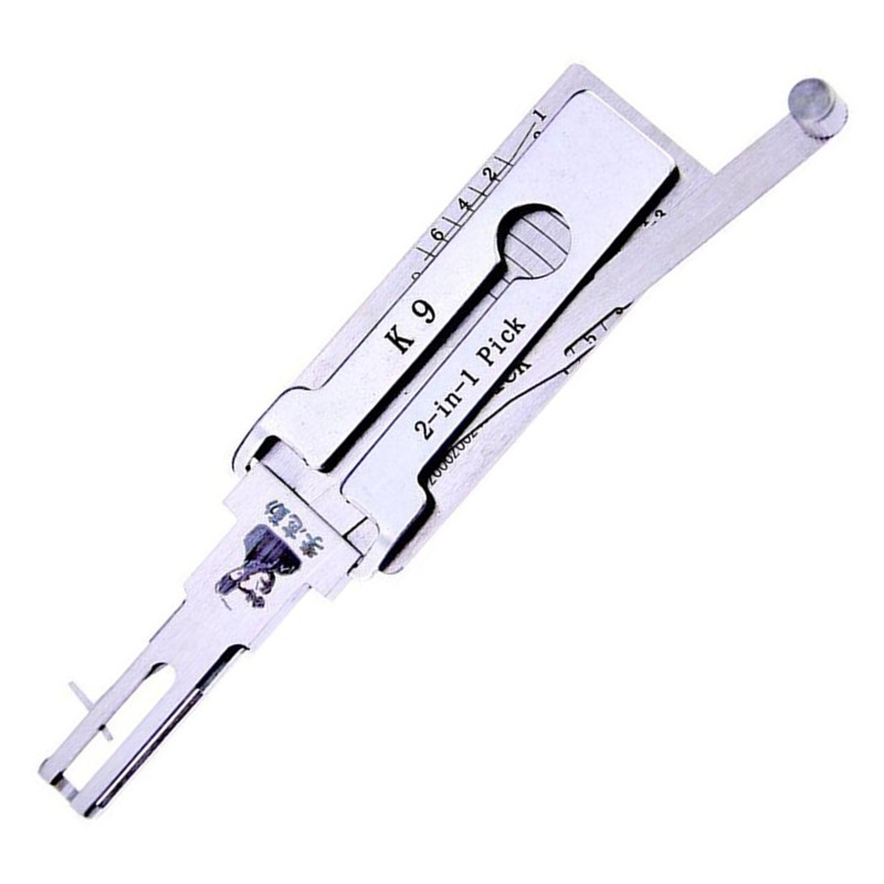 Locksmith Supplies 2021 LISHI Tool K9 2 IN 1 Lock Pick and Decoder Tools Auto Picks For Korean KIA
Locksmith Supplies 2021 LISHI Tool K9 2 IN 1 Lock Pick and Decoder Tools Auto Picks For Korean KIA