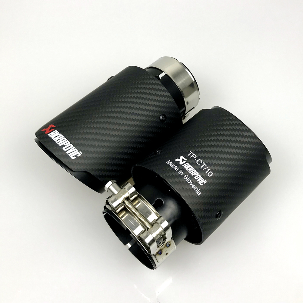 Black Universal Various Sizes Akrapovic Carbon Fibre Car Exhaust Muffler Tip Straight Matte + Black Coated
Black Universal Various Sizes Akrapovic Carbon Fibre Car Exhaust Muffler Tip Straight Matte + Black Coated