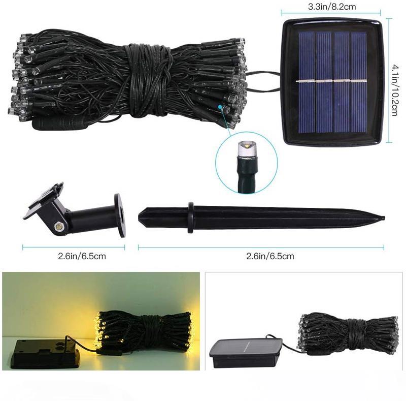 Solar Fairy String Lights 32M 300LEDs 8 Modes Solar Christmas Lights Waterproof Fairy Xmas Lamp for Party Holiday Decorations
Solar Fairy String Lights 32M 300LEDs 8 Modes Solar Christmas Lights Waterproof Fairy Xmas Lamp for Party Holiday Decorations