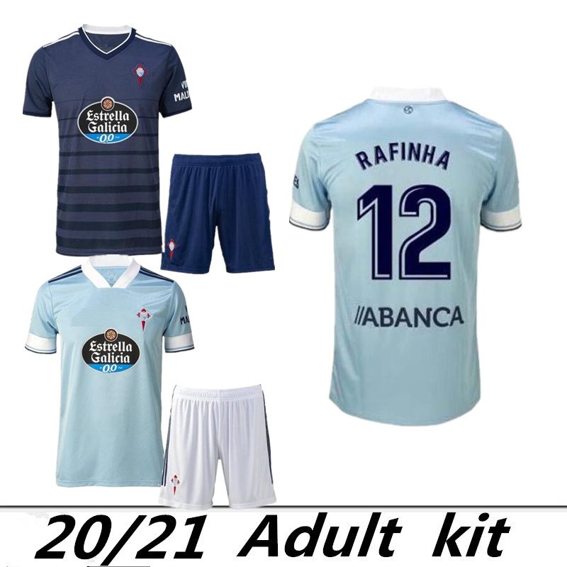 Adult kit 20 21 Celta Vigo Soccer Jerseys IAGO ASPAS 2020 2021 Celta de Vigo RAFINHA Camiseta de futbol .MINA Football Shirt
Adult kit 20 21 Celta Vigo Soccer Jerseys IAGO ASPAS 2020 2021 Celta de Vigo RAFINHA Camiseta de futbol .MINA Football Shirt
