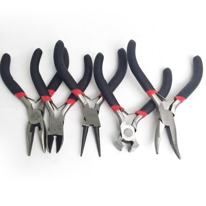 5pcs Mini DIY Jewelry Making Pliers Set Carbon Steel & PVC Beading Wire Wrapping Round Long Bent Mini Plier Cutter Tool Kit
5pcs Mini DIY Jewelry Making Pliers Set Carbon Steel & PVC Beading Wire Wrapping Round Long Bent Mini Plier Cutter Tool Kit