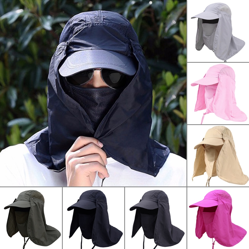 Fishing Hiking Hat Outdoor Sport UV Sun Protection Neck Face Flap Cap Wide Brim Q84C, Deep blue
Fishing Hiking Hat Outdoor Sport UV Sun Protection Neck Face Flap Cap Wide Brim Q84C, Deep blue