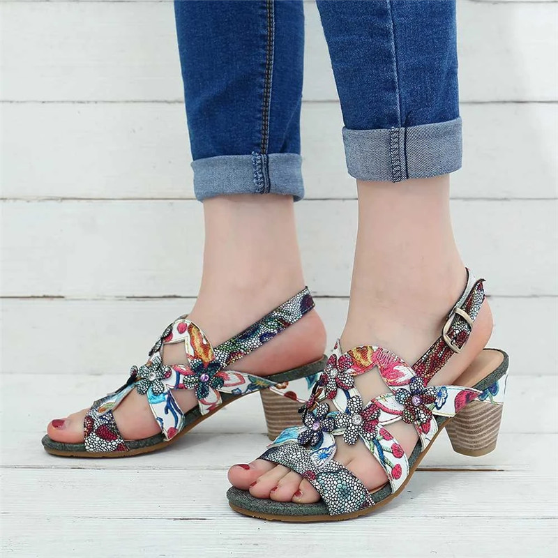 Plus Size Women Summer Sandals Comfortable High Heels Sandals Sequin Floral Hook And Loop Elegant Women New Ethnic Shoes, Rose red
Plus Size Women Summer Sandals Comfortable High Heels Sandals Sequin Floral Hook And Loop Elegant Women New Ethnic Shoes, Rose red