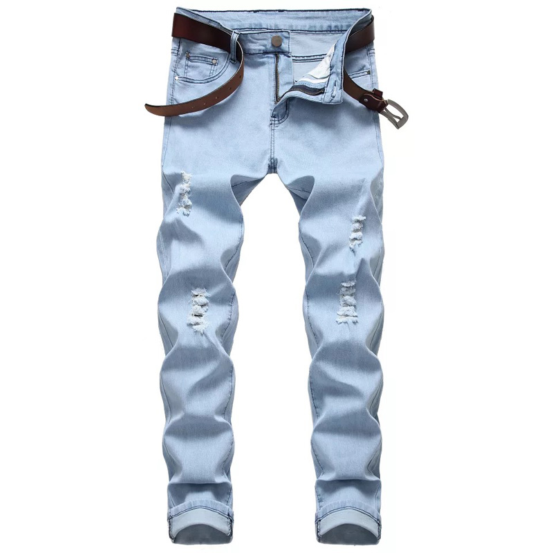 Mens Ripped Jeans Casual Skinny slim Fit Denim Pants Biker Hip Hop Jeans sexy Skinny Distressed, 7602
Mens Ripped Jeans Casual Skinny slim Fit Denim Pants Biker Hip Hop Jeans sexy Skinny Distressed, 7602