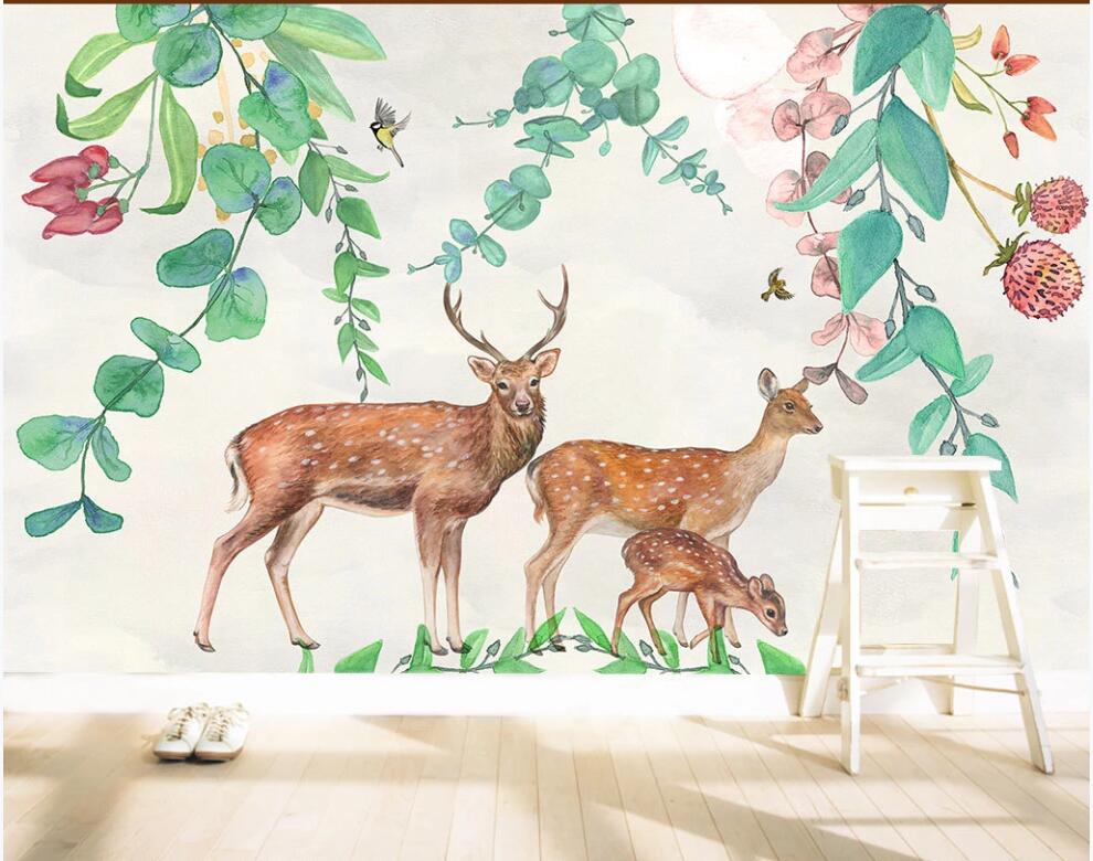 3d wallpaper custom photo mural European hand-painted small fresh leaves elk background home decor 3d wall murals wallpaper for living room, Non-woven wallpaper
3d wallpaper custom photo mural European hand-painted small fresh leaves elk background home decor 3d wall murals wallpaper for living room, Non-woven wallpaper