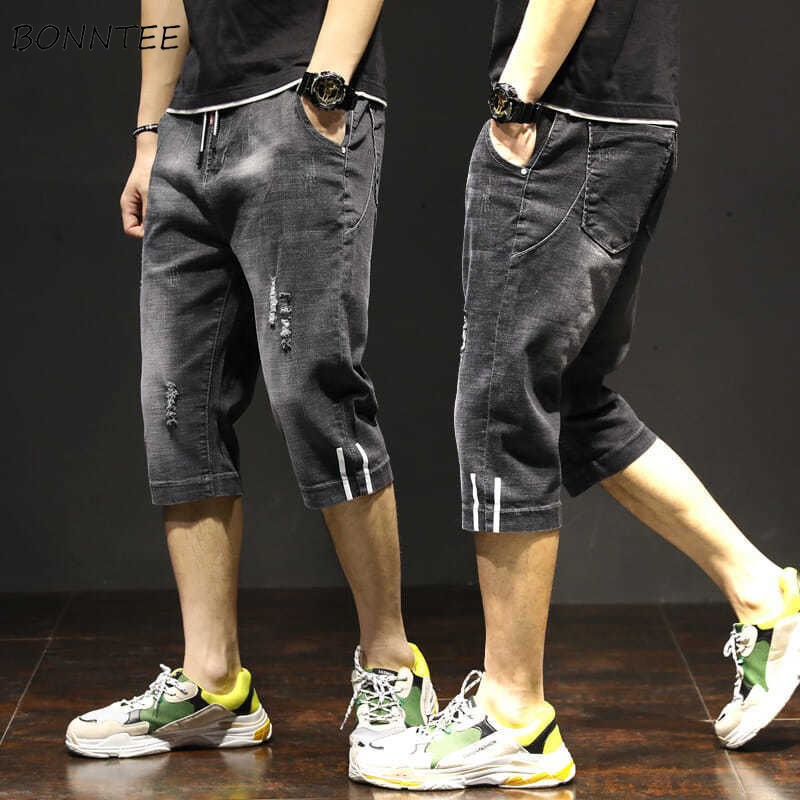 Jeans for Men Printed Ripped Holes Black Calf Length Large Size Korean Retro Vintage Male Denim Trousers Teens Streetwear New BF, 640 black
Jeans for Men Printed Ripped Holes Black Calf Length Large Size Korean Retro Vintage Male Denim Trousers Teens Streetwear New BF, 640 black