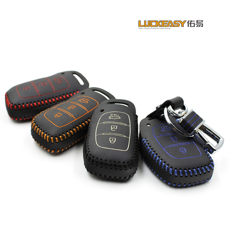 for hyundai solaris 2013 mistra ix35 2014 car key cover leather key holder key2a, Sky blue
for hyundai solaris 2013 mistra ix35 2014 car key cover leather key holder key2a, Sky blue