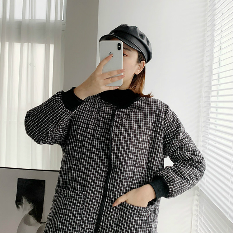 XIBUSANA Jacket Jacket Ladies Women's Autumn and Winter Casual Cardigan Mid-length O-Neck Top 2020 Newest Black Plaid, As the picture
XIBUSANA Jacket Jacket Ladies Women's Autumn and Winter Casual Cardigan Mid-length O-Neck Top 2020 Newest Black Plaid, As the picture