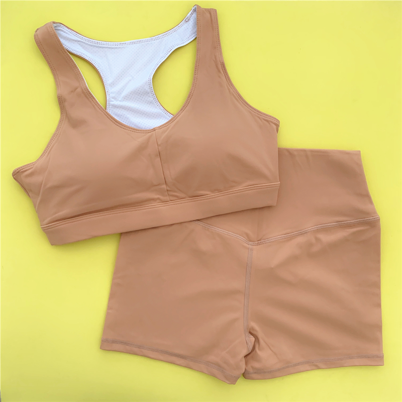 Yoga Set Women Sleeveless Sport Suit Workout Gym Clothes Fitness Sports Bra High Waist Shorts 2 Piece Utra Breathable Sportswear, Orange
Yoga Set Women Sleeveless Sport Suit Workout Gym Clothes Fitness Sports Bra High Waist Shorts 2 Piece Utra Breathable Sportswear, Orange