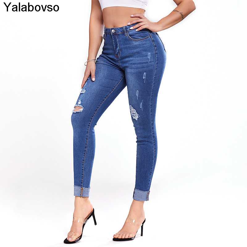 Jeans For Women Mom Jeans High Waist Woman High Elastic Plus Size Stretch Female Washed Denim Skinny Pencil Pants, Blue
Jeans For Women Mom Jeans High Waist Woman High Elastic Plus Size Stretch Female Washed Denim Skinny Pencil Pants, Blue