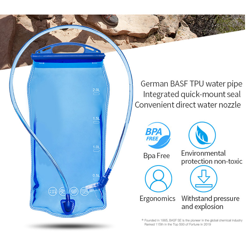 TPU Water Bag Foldable Drinking Bladder with Detachable Straw for Outdoor Sports B2Cshop, 1l
TPU Water Bag Foldable Drinking Bladder with Detachable Straw for Outdoor Sports B2Cshop, 1l